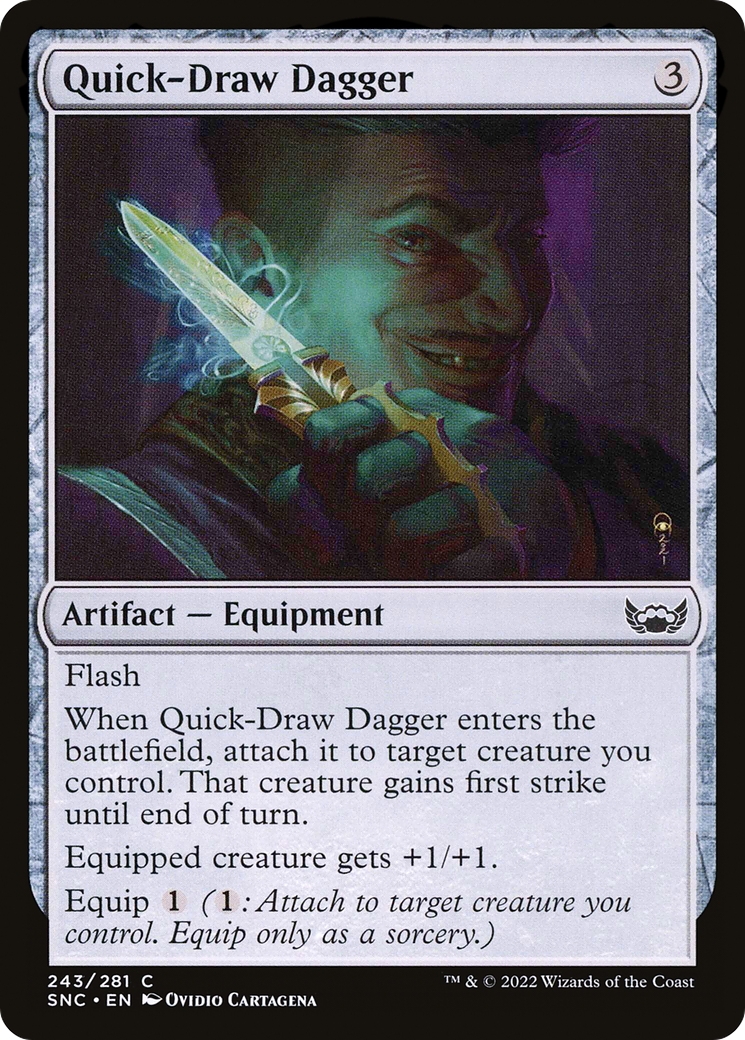 Image of Quick-Draw Dagger (SNC-243) - Streets of New Capenna