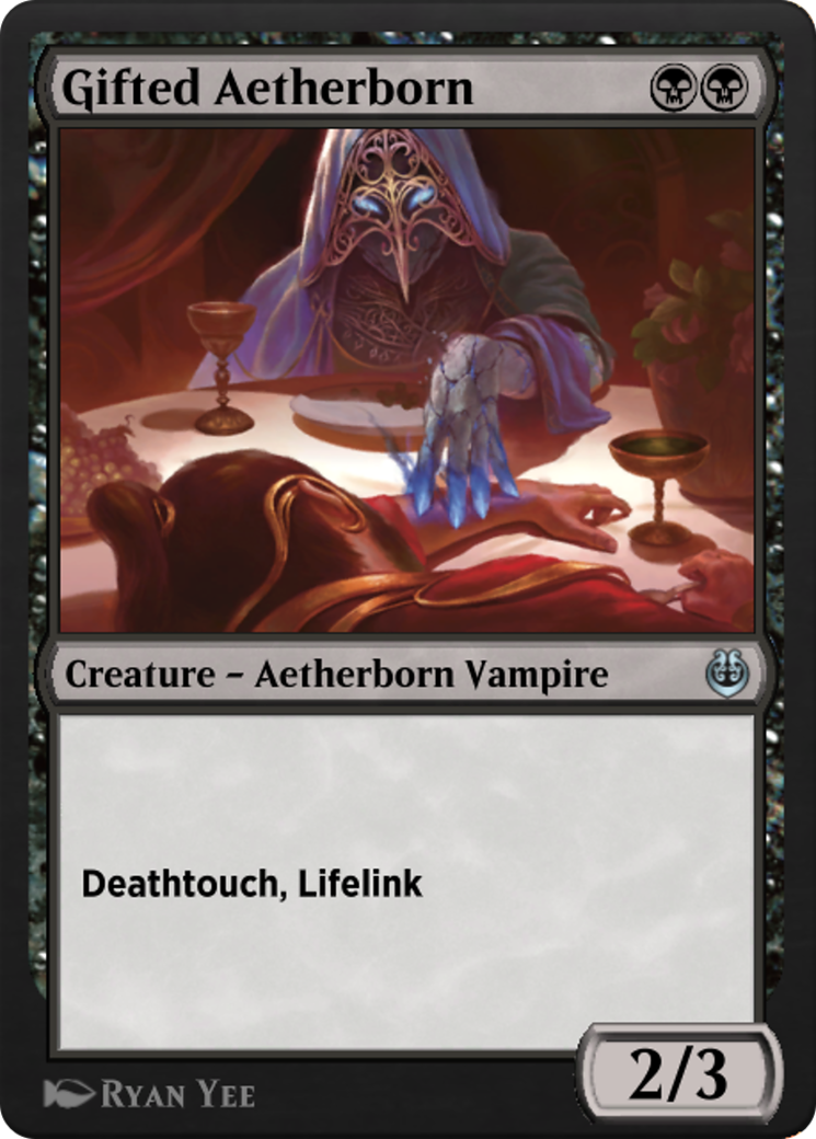 Image of Gifted Aetherborn (KLR-091) - Kaladesh Remastered