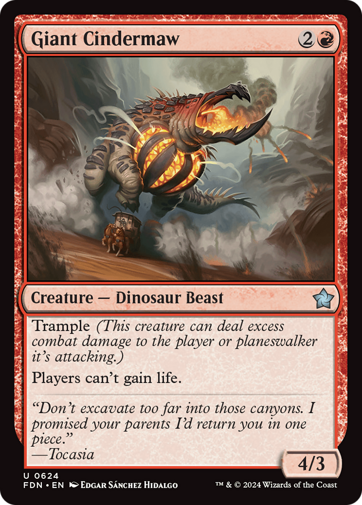 Image of Giant Cindermaw (FDN-624) - Foundations