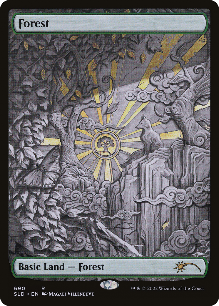 Image of Forest (690) (SLD-690) - Secret Lair Drop Foil