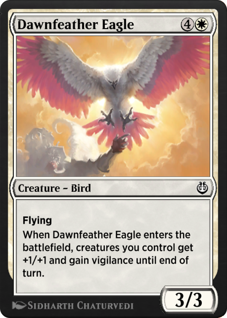 Image of Dawnfeather Eagle (KLR-015) - Kaladesh Remastered