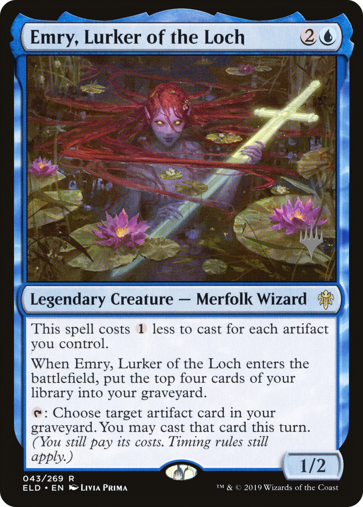 Image of Emry, Lurker of the Loch (PPELD-043) - Throne of Eldraine Promos