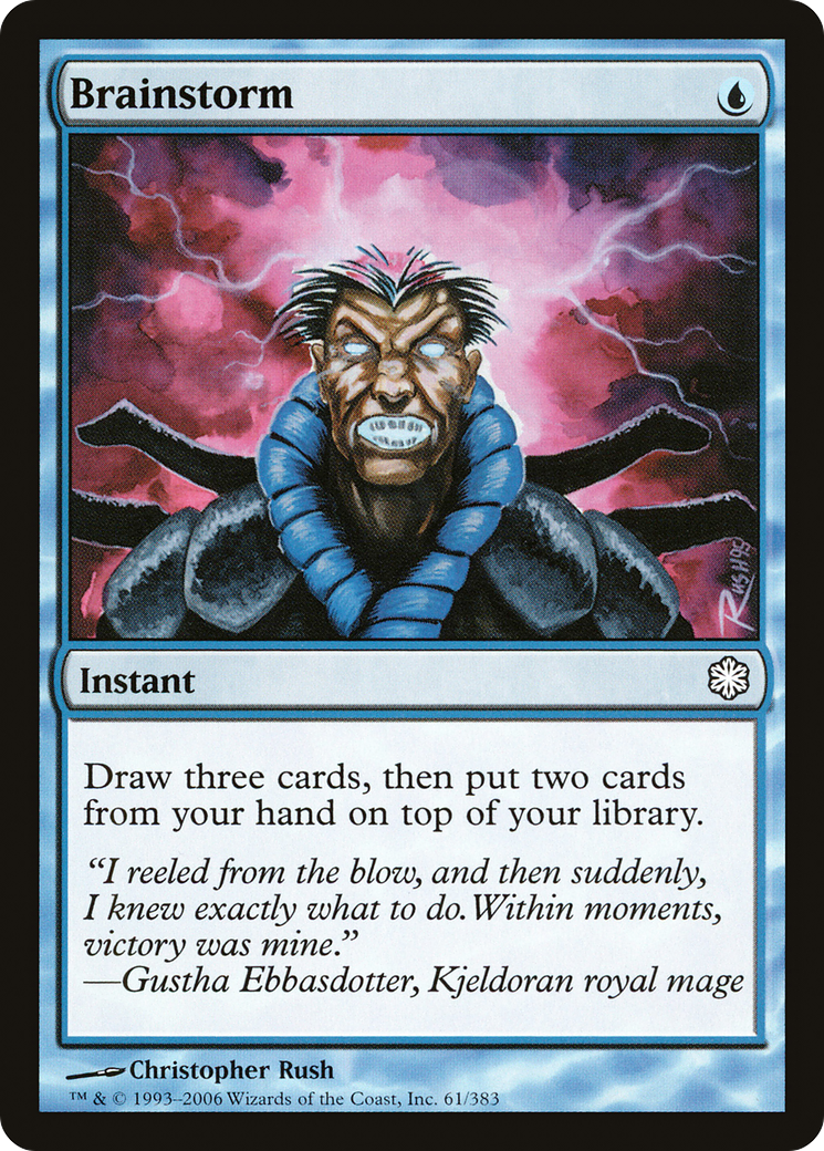 Image of Brainstorm (CTD-061) - Coldsnap Theme Decks