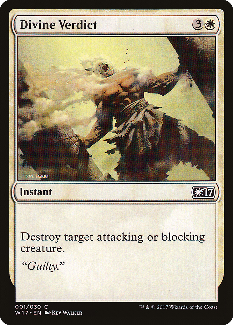 Image of Divine Verdict (W17-001) - Welcome Deck 2017