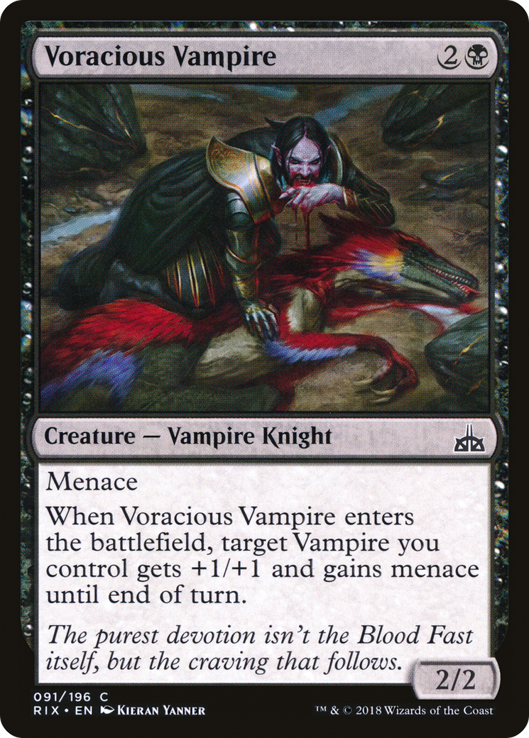 Image of Voracious Vampire (RIX-091) - Rivals of Ixalan Foil