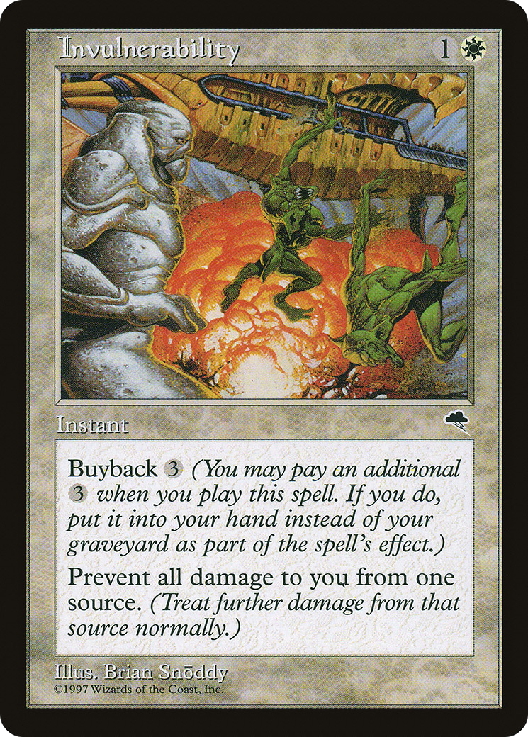 Image of Invulnerability (TMP-025) - Tempest