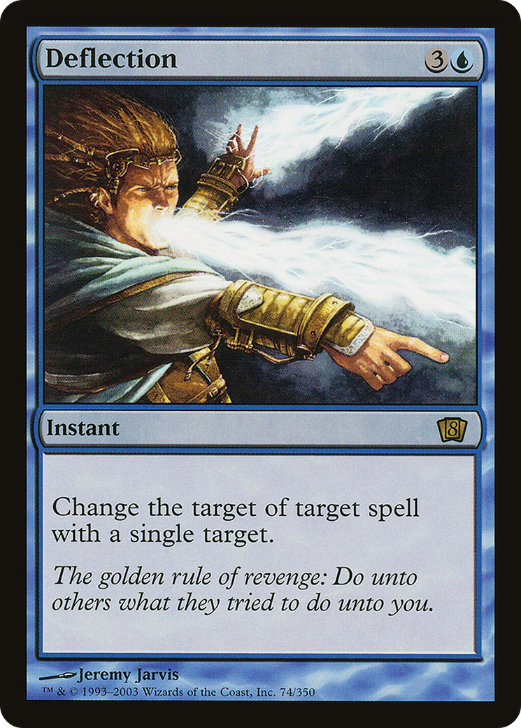 Image of Deflection (8ED-074) - 8th Edition Foil