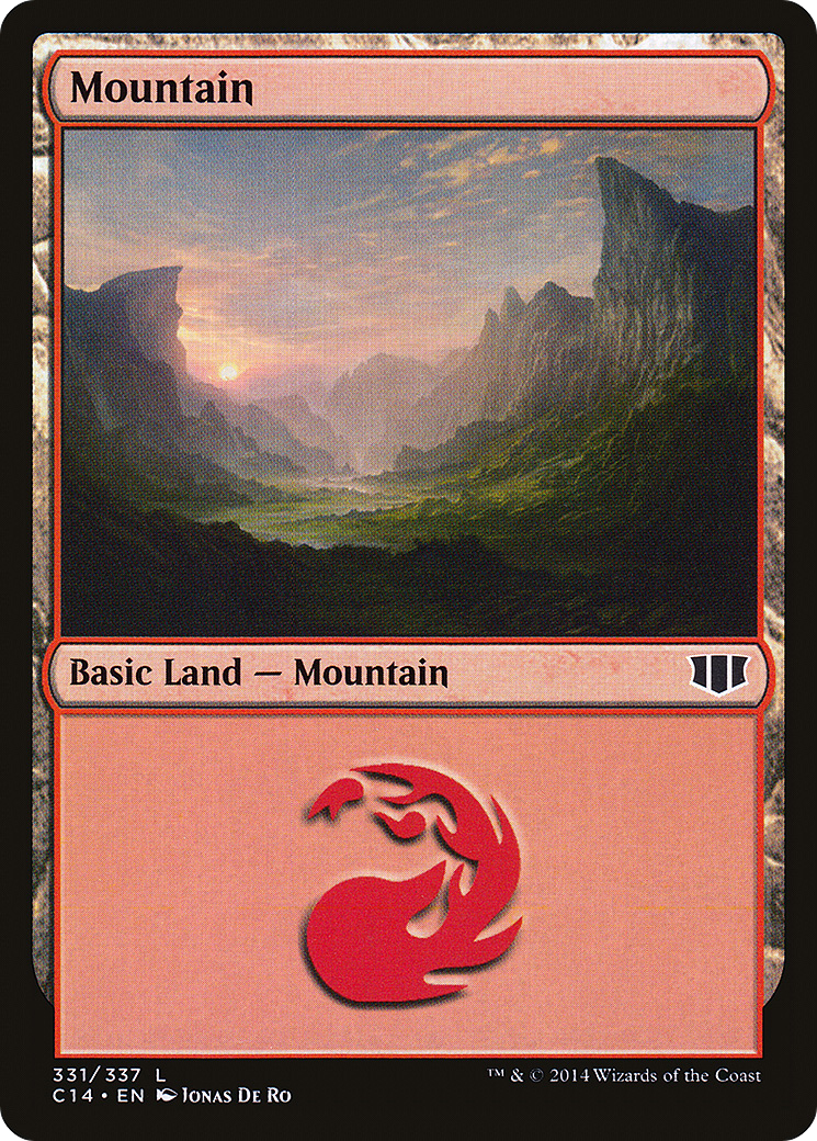 Image of Mountain (331) (C14-331) - Commander 2014