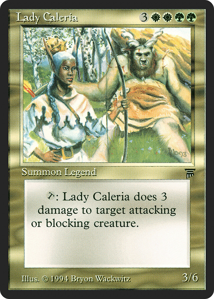 Image of Lady Caleria (LEG-) - Legends