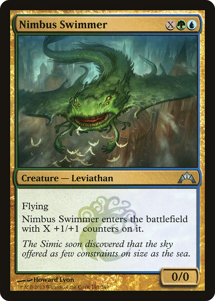 Image of Nimbus Swimmer (GTC-181) - Gatecrash Foil