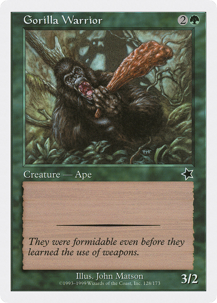 Image of Gorilla Warrior (S99-128) - Starter 1999
