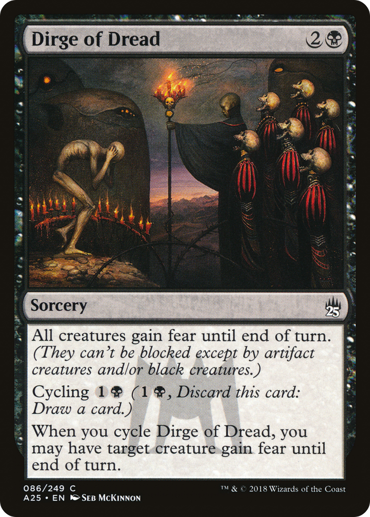 Image of Dirge of Dread (A25-086) - Masters 25