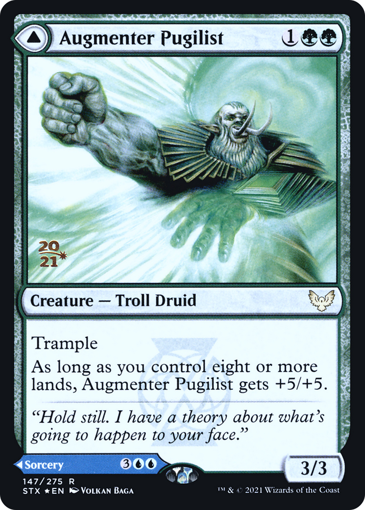 Image of Augmenter Pugilist (PRE-147) - Strixhaven: School of Mages Promos Foil