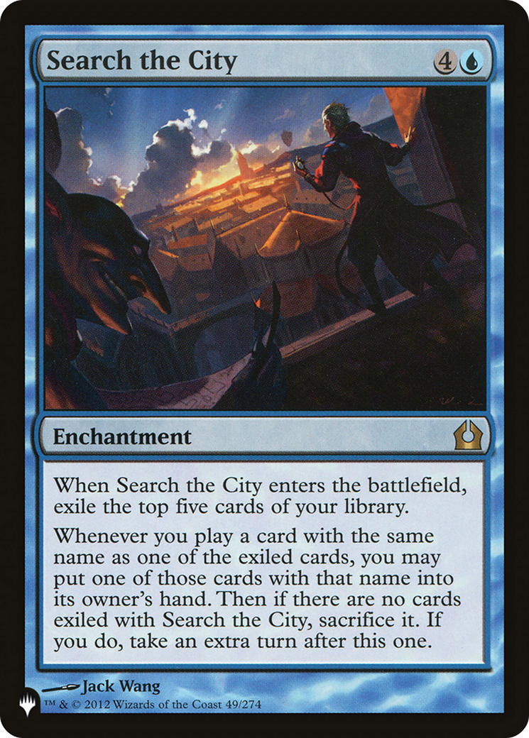 Image of Search the City (LIST-RTR-49) - The List
