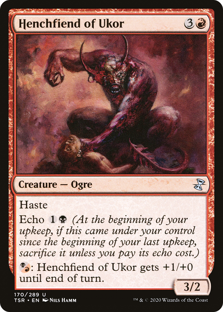 Image of Henchfiend of Ukor (TSR-170) - Time Spiral Remastered Foil