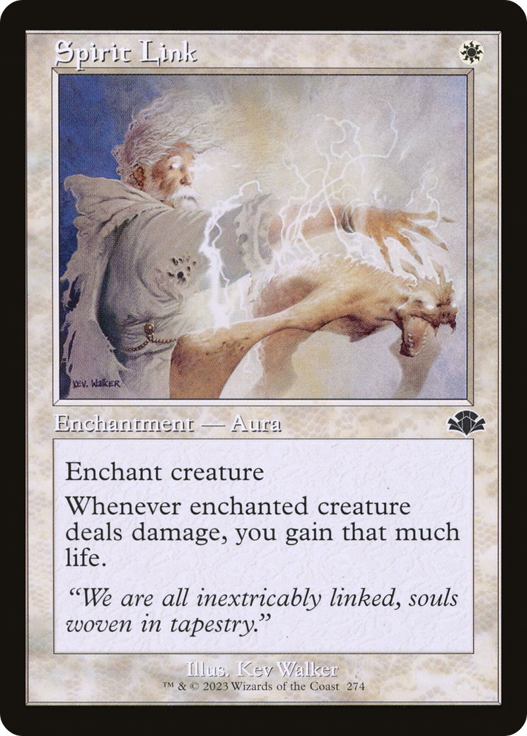 Image of Spirit Link (Retro Frame) (DMR-274) - Dominaria Remastered