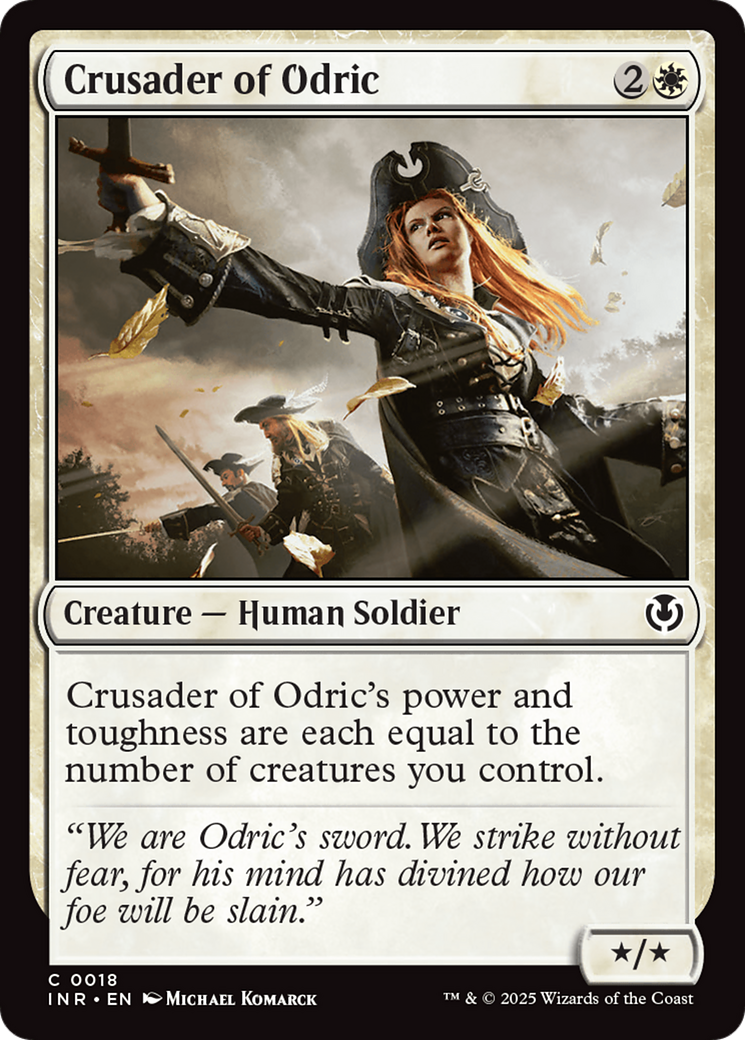 Image of Crusader of Odric (INR-018) - Innistrad Remastered