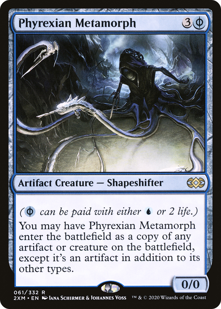 Image of Phyrexian Metamorph (2XM-061) - Double Masters Foil