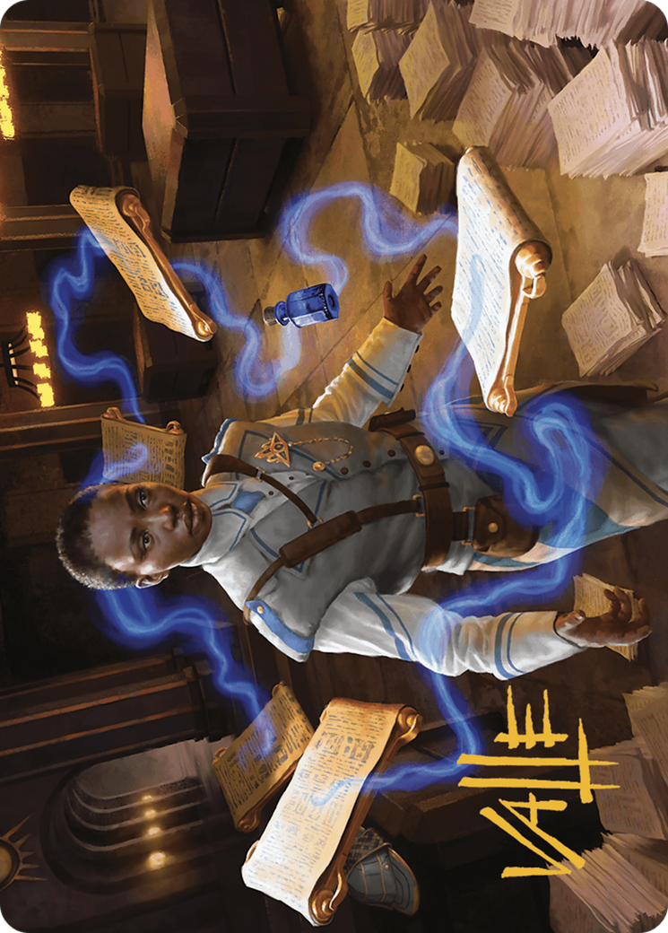 Image of Case File Auditor // Case File Auditor (AMKM-003) - Murders at Karlov Manor Art Series (Borderless) Foil