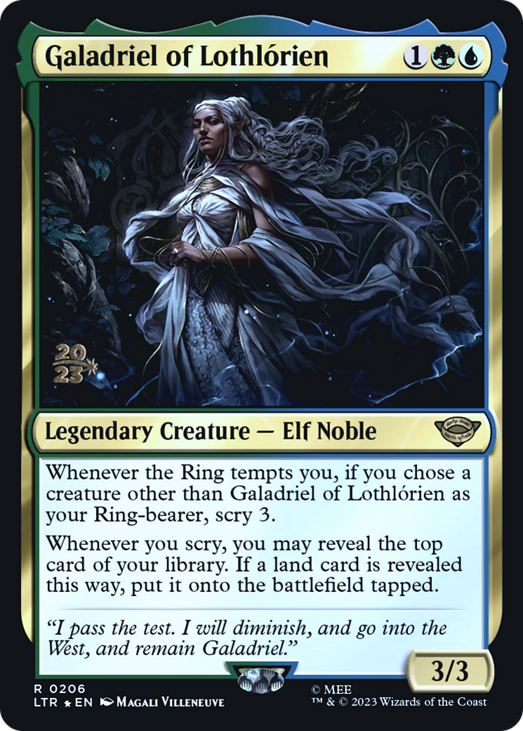 Image of Galadriel of Lothlorien (PRE-206) - Tales of Middle-earth Promos Foil