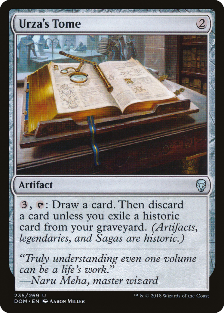 Image of Urza's Tome (DOM-235) - Dominaria