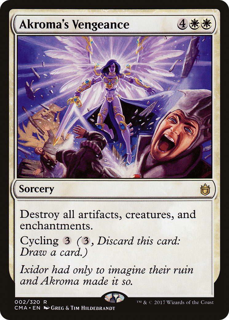 Image of Akroma's Vengeance (CMA-002) - Commander Anthology