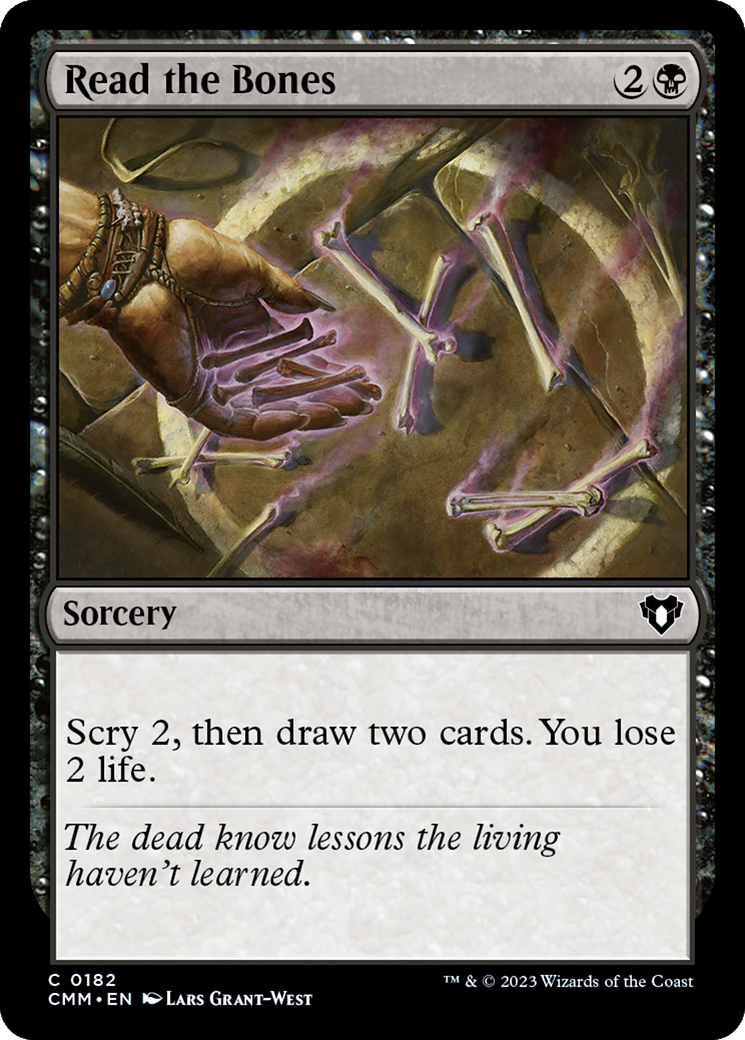 Image of Read the Bones (CMM-182) - Commander Masters