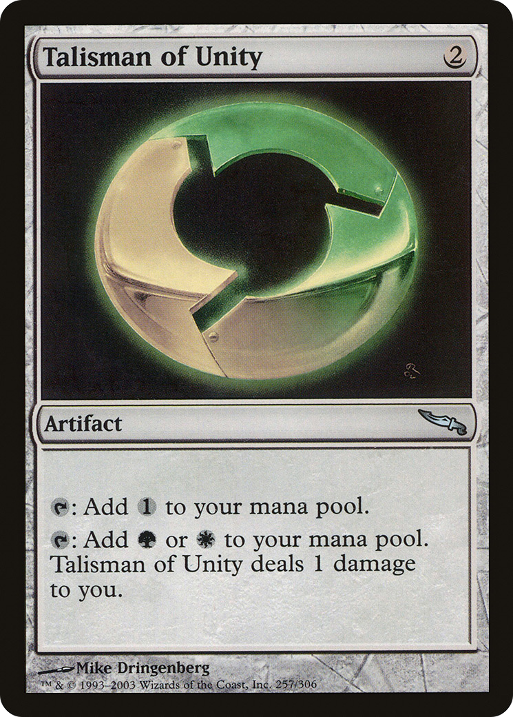 Image of Talisman of Unity (MRD-257) - Mirrodin Foil