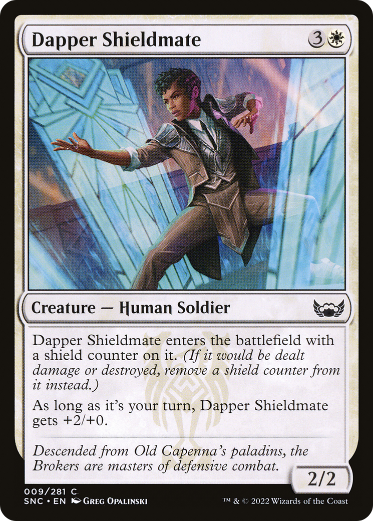 Image of Dapper Shieldmate (SNC-009) - Streets of New Capenna