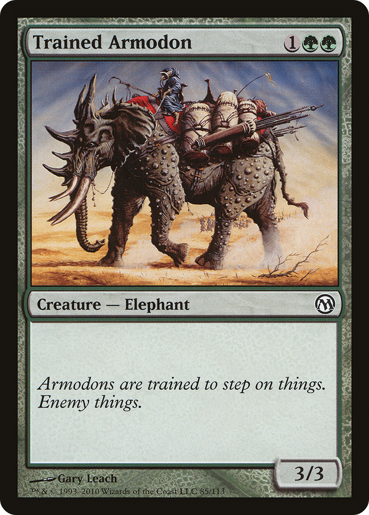 Image of Trained Armodon (DPA-085) - Duels of the Planeswalkers