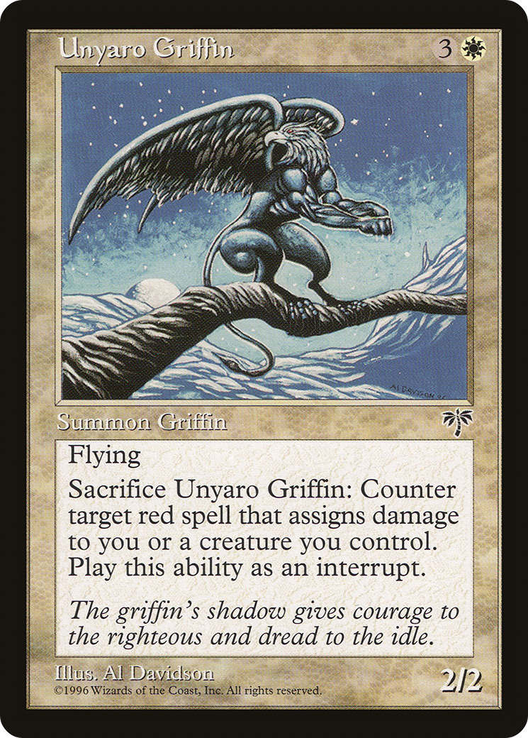 Image of Unyaro Griffin (MIR-) - Mirage