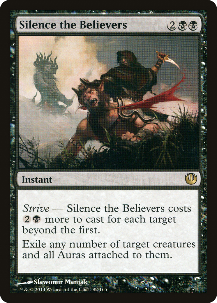 Image of Silence the Believers (JOU-082) - Journey into Nyx Foil