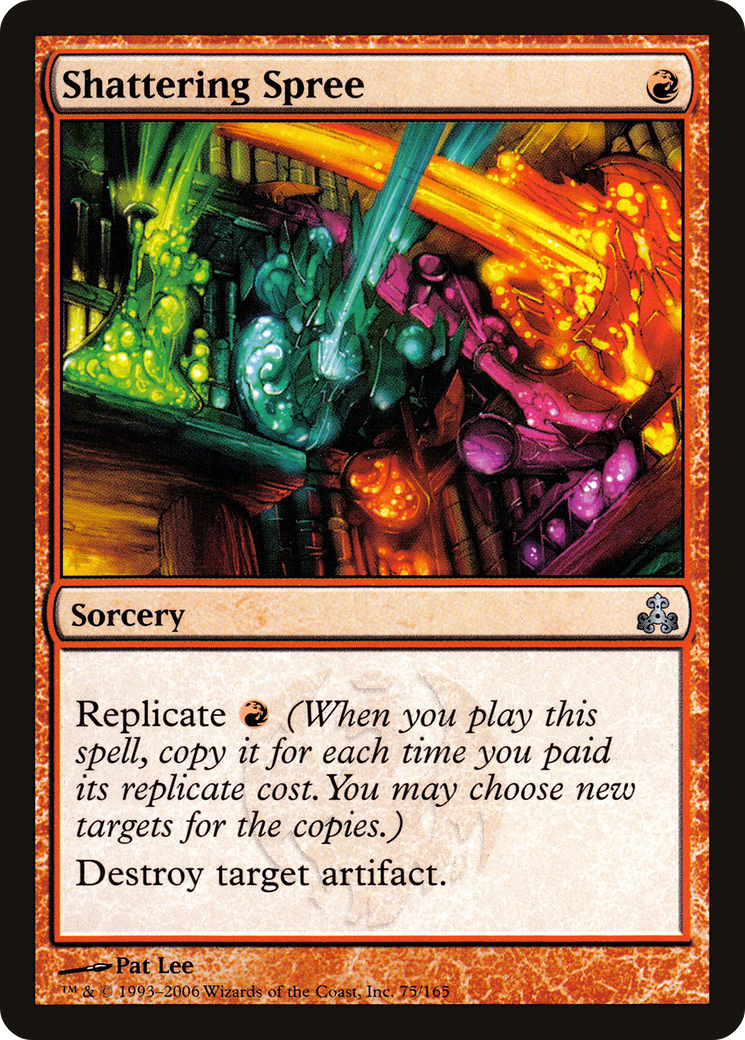 Image of Shattering Spree (GPT-075) - Guildpact Foil