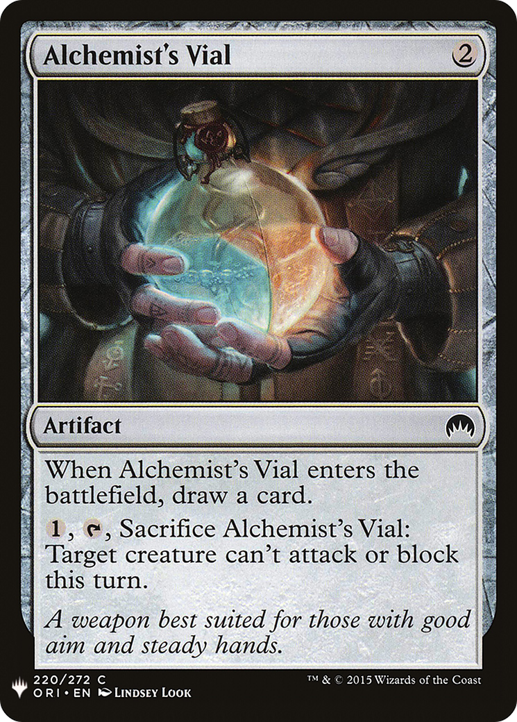 Image of Alchemist's Vial (LIST-ORI-220) - The List
