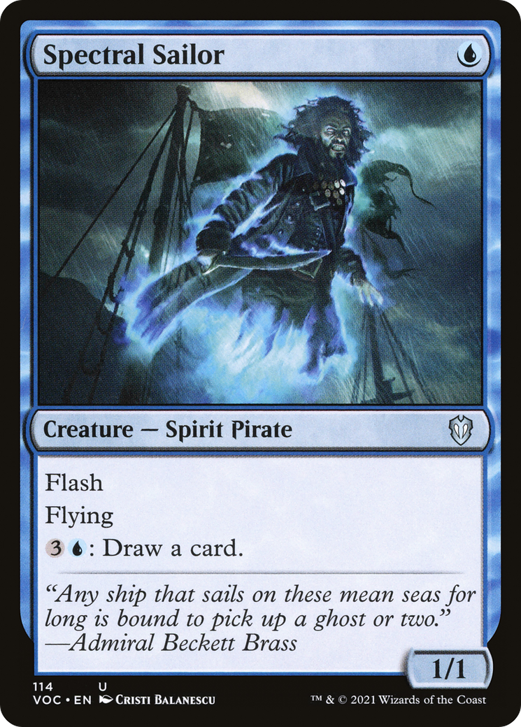 Image of Spectral Sailor (VOC-114) - Crimson Vow Commander