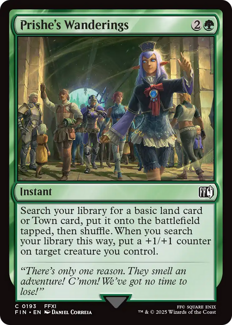 Image of Prishe's Wanderings (FIN-193) - FINAL FANTASY Foil