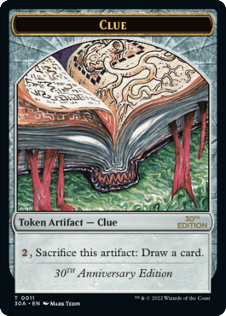 Image of Clue (0011) Token (30A-011) - 30th Anniversary Tokens