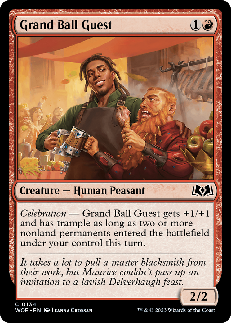 Image of Grand Ball Guest (WOE-134) - Wilds of Eldraine
