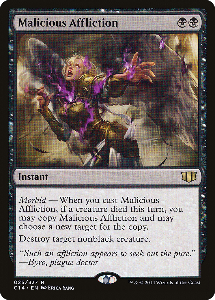 Image of Malicious Affliction (C14-025) - Commander 2014