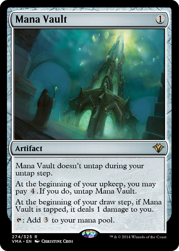 Image of Mana Vault (VMA-274) - Vintage Masters
