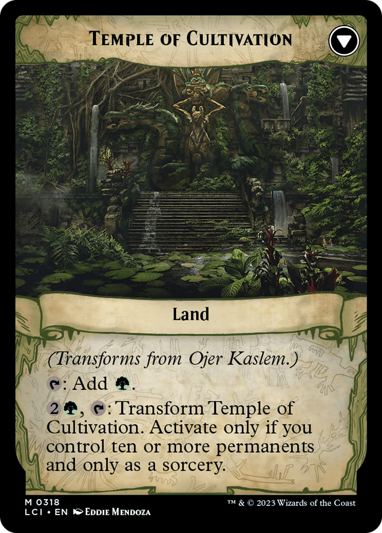 Image of Ojer Kaslem, Deepest Growth (Showcase) (LCI-318) - The Lost Caverns of Ixalan: (Showcase)