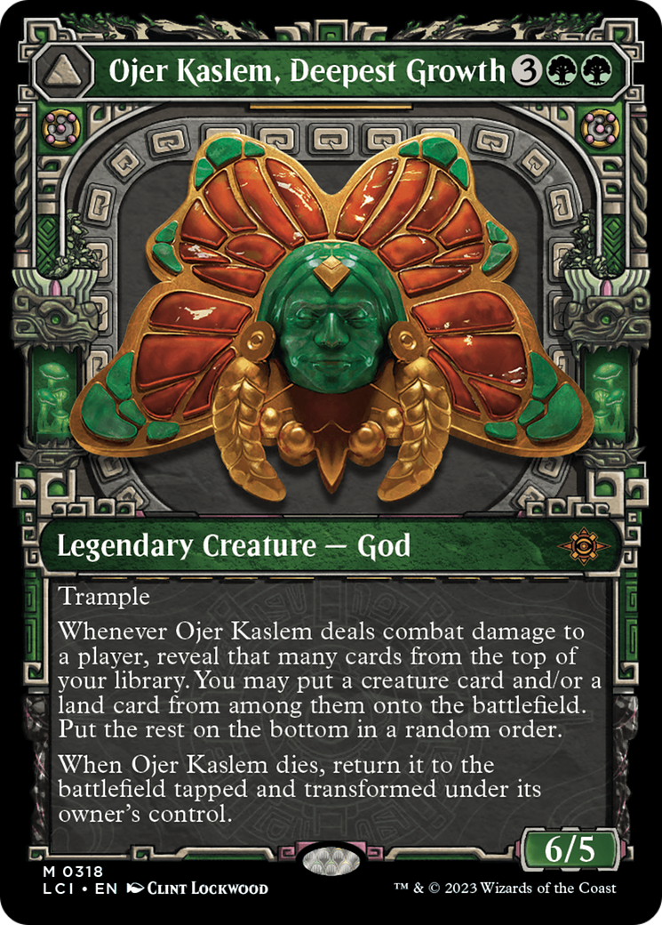 Image of Ojer Kaslem, Deepest Growth (Showcase) (LCI-318) - The Lost Caverns of Ixalan: (Showcase)