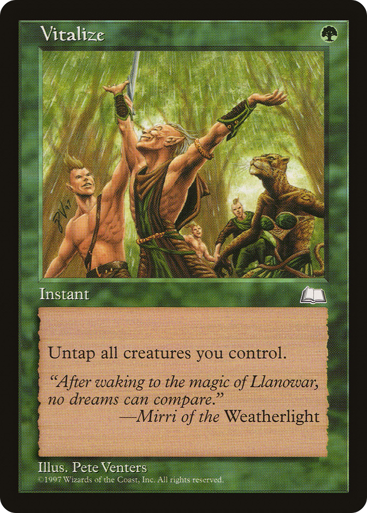 Image of Vitalize (WTH-) - Weatherlight