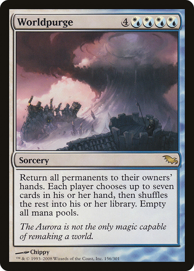 Image of Worldpurge (SHM-156) - Shadowmoor Foil