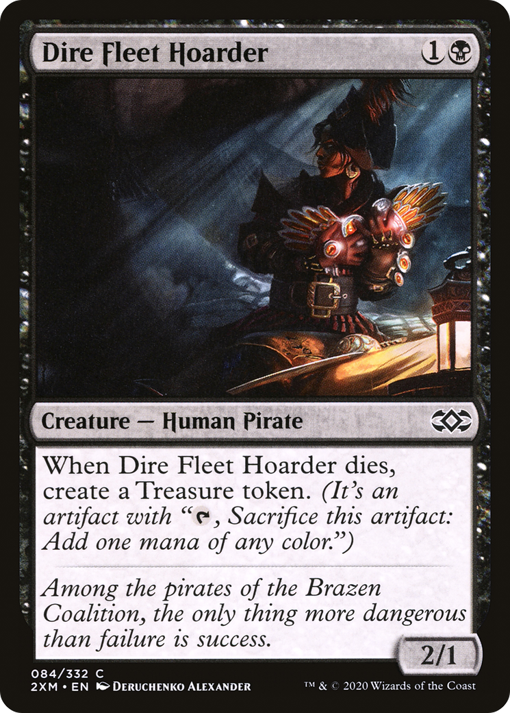 Image of Dire Fleet Hoarder (2XM-084) - Double Masters
