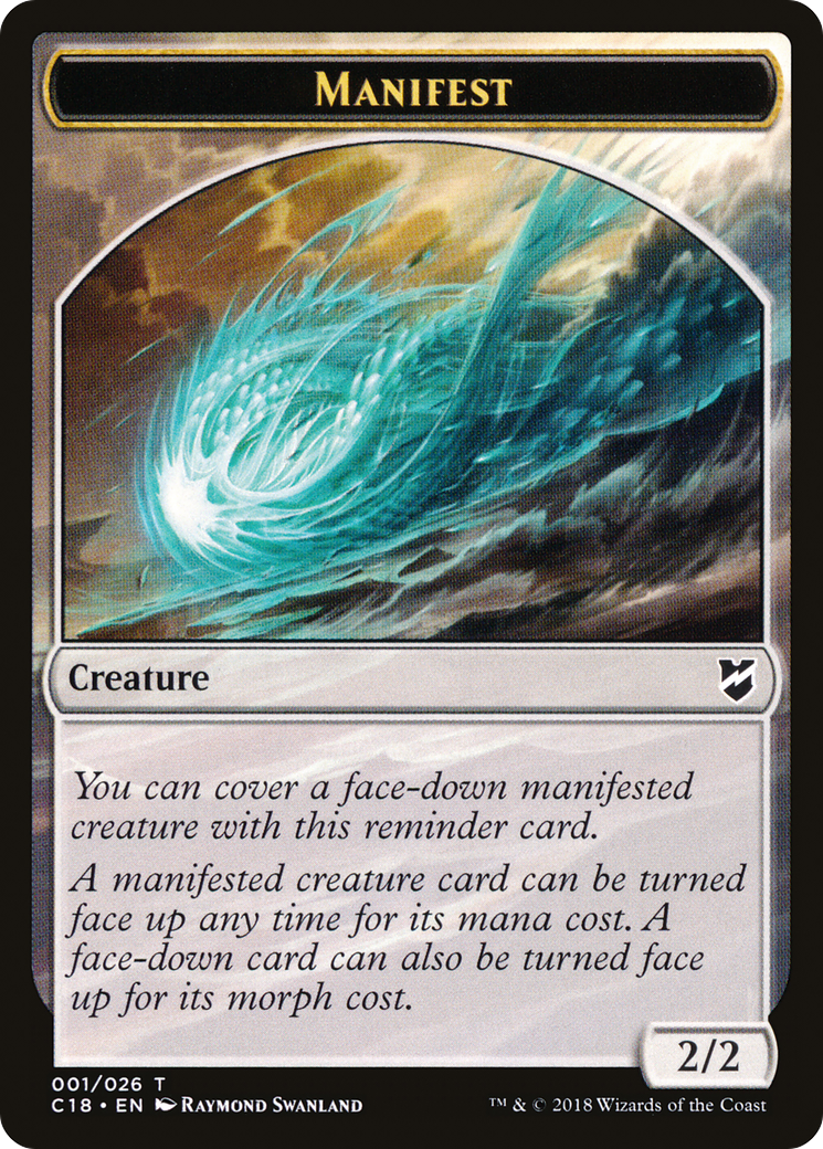 Image of Manifest (TC18-001) - Commander 2018 Tokens