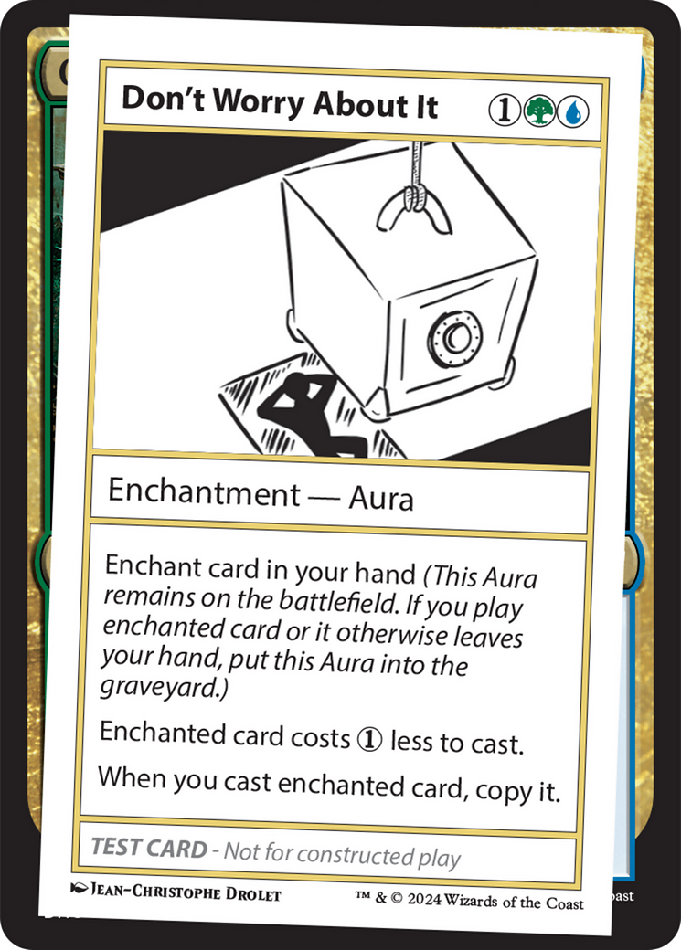 Image of Don't Worry About It (MB2PC-) - Mystery Booster 2