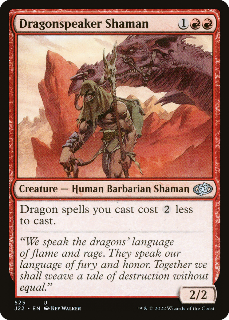 Image of Dragonspeaker Shaman (J22-525) - Jumpstart 2022