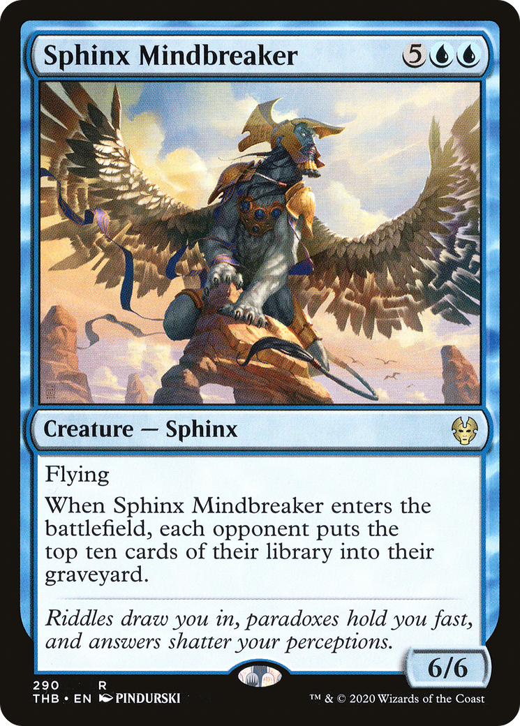 Image of Sphinx Mindbreaker (THB-290) - Theros Beyond Death