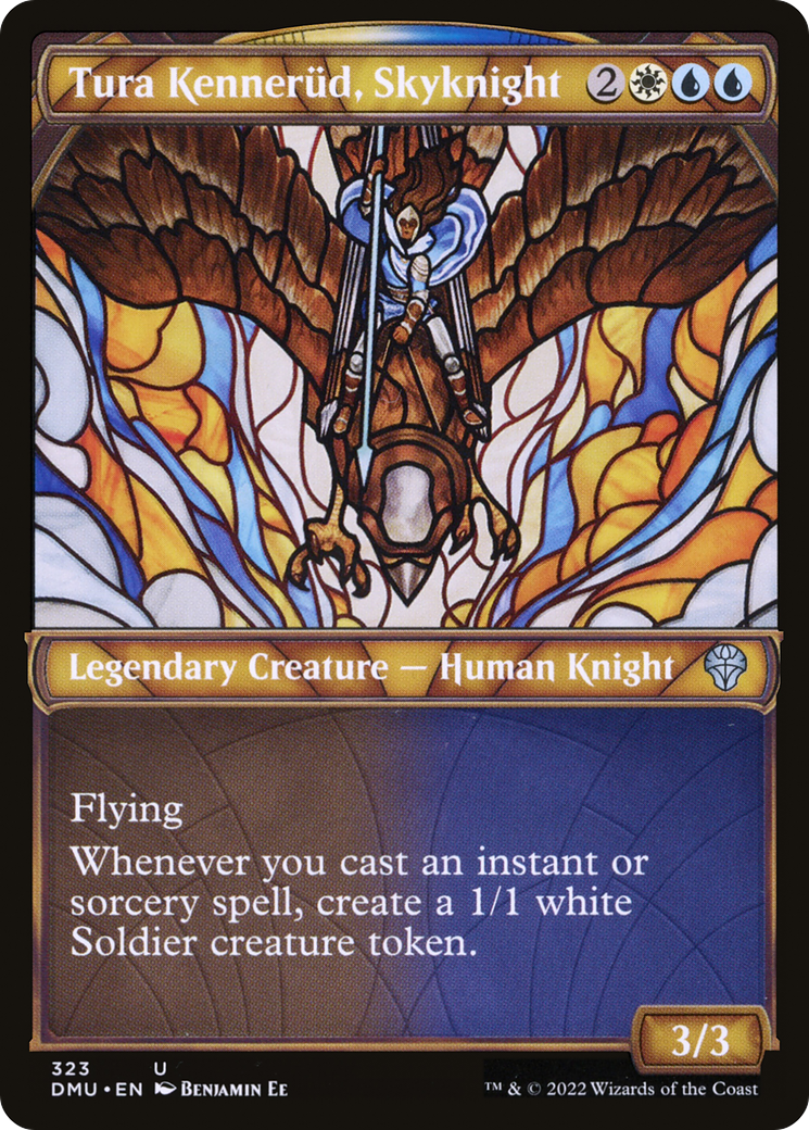 Image of Tura Kennerud, Skyknight (Showcase) (DMU-323) - Dominaria United: (Showcase)